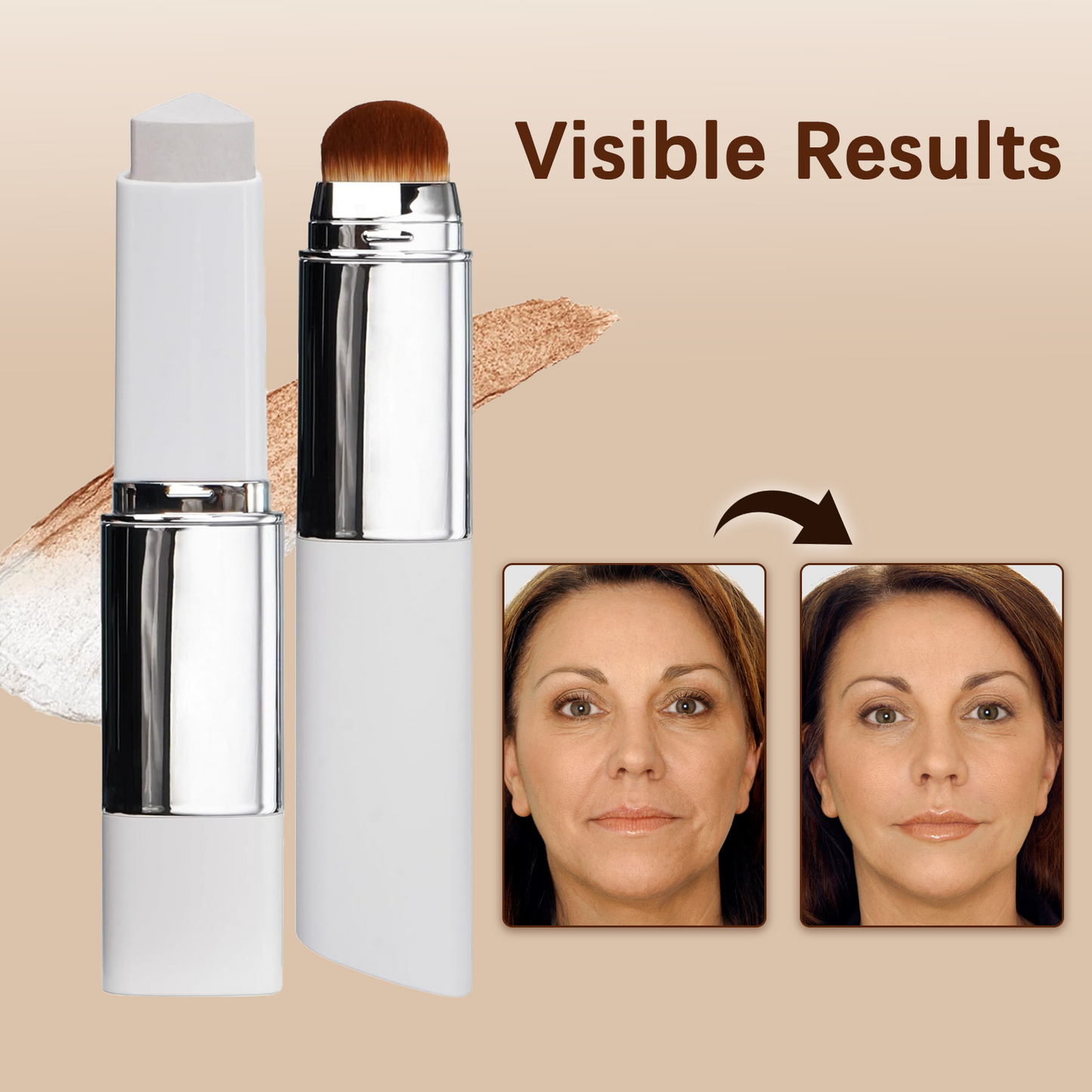 Final 3 hours 75% off:Color-Changing Cover Cream Stick Skincare meets makeup