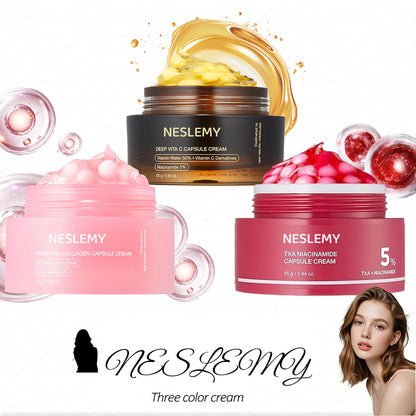 Final 3 Hours: 50%OFF🔥Mix & Match Boba Cream Set | Tiktok Viral Capsule Creams for Uneven Skin Tone, Glow Hydration, Korean Skincare, K-beauty