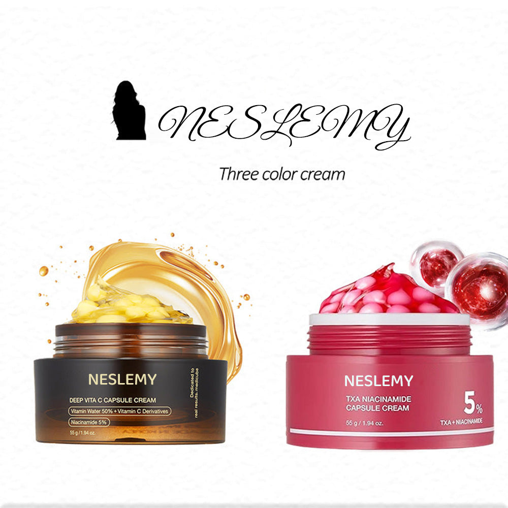 Final 3 Hours: 50%OFF🔥Mix & Match Boba Cream Set | Tiktok Viral Capsule Creams for Uneven Skin Tone, Glow Hydration, Korean Skincare, K-beauty
