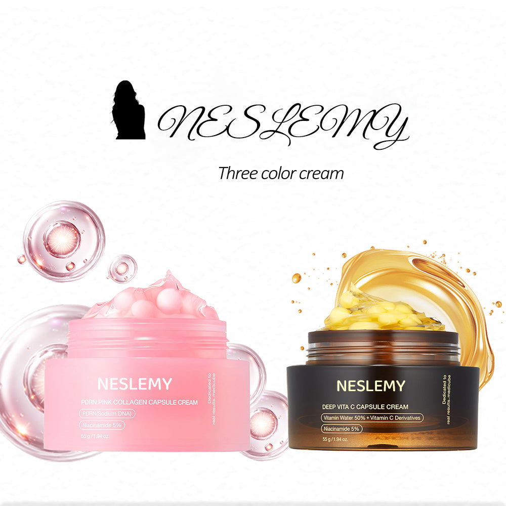 Final 3 Hours: 50%OFF🔥Mix & Match Boba Cream Set | Tiktok Viral Capsule Creams for Uneven Skin Tone, Glow Hydration, Korean Skincare, K-beauty