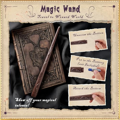 👻👻 Enchant Your Halloween 🎃🎃 Flameless Candles with Magic Wand Remote for Christmas Halloween Decorations